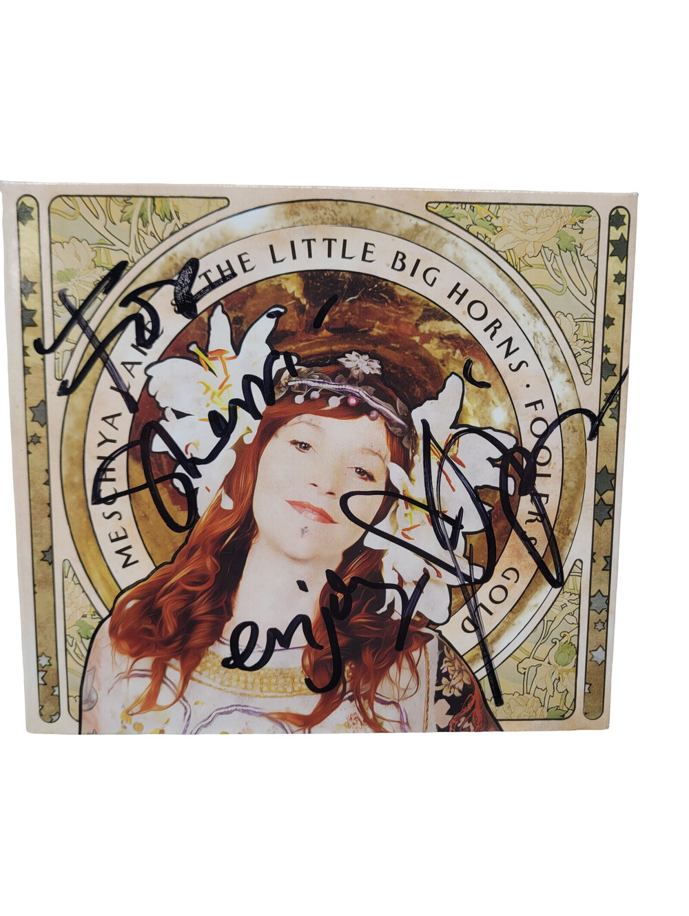 Signed - MESCHIYA LAKE & THE LITTLE BIG HORNS-Foolers Gold CD 2013